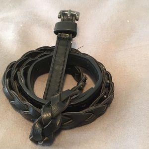 🚨last call🚨 Vegan Leather Belt with Stud Accent